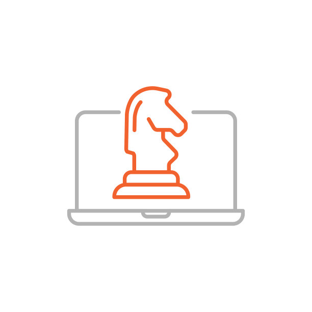 营销策略单线图标与可编辑的笔触图片下载