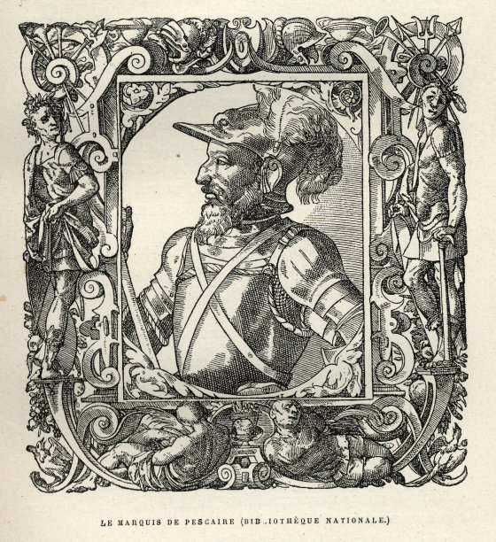 Fernando的Ávalos Marquis de Pescaire,意大利带头,mercenary——图片下载