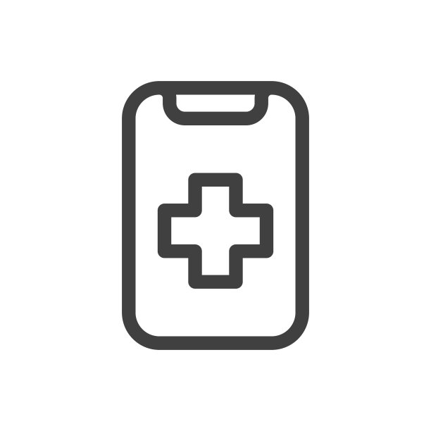 在线医疗保健，远程医疗白底线矢量图标。可编辑的中风。像素完美。移动和网络。轮廓矢量图形。图片下载