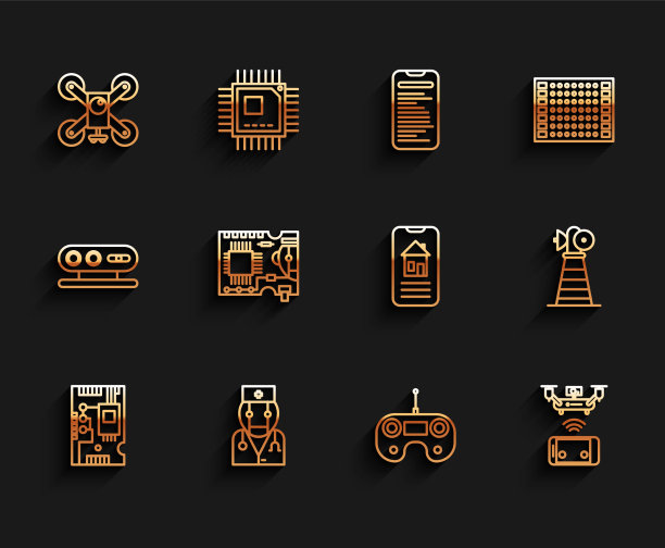 设置线路电子计算机元件图片下载