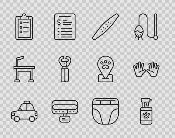 集线宠物汽车出租车洗发水指甲锉宠物图片下载