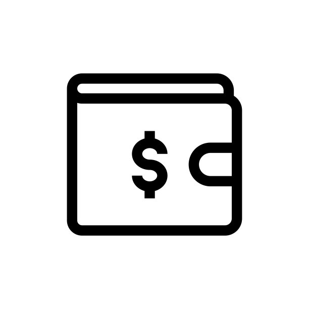 钱包线图标，图标设计，像素完美，可编辑的笔画。数字钱包，货币。图片下载