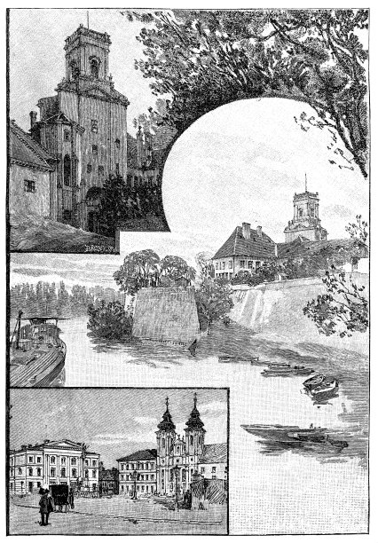 g赖尔(Raab):匈牙利的gyormoon - moon - sopron，伊格纳尼乌斯广场图片下载