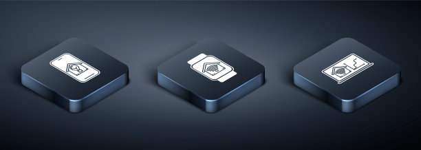 设置等距智能家居和灯泡手机，笔记本电脑与智能家居与wi-fi和智能手表与智能家居与wi-fi图标。向量图片下载