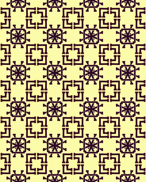 美丽的几何无缝图案设计装饰，壁纸背景插图与奶油色和米色的背景图片下载