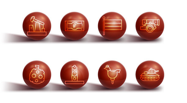 设置线油泵或带标志的油泵千斤顶月亮图片下载