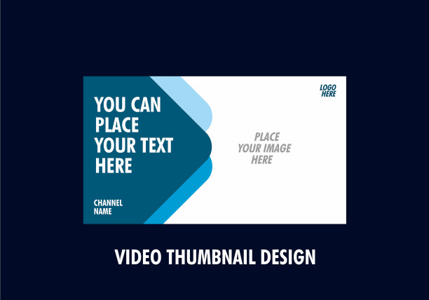 独特的彩色图像的视频缩略图图片下载