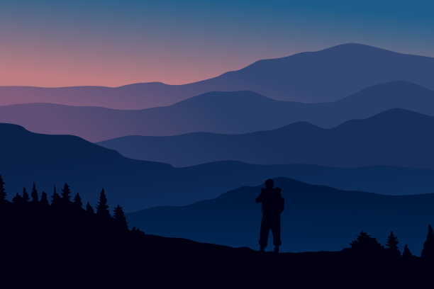 晚上美丽的风景图片下载