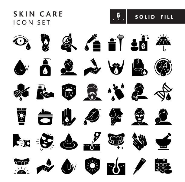 现代护肤和美容护理及产品概念图片下载