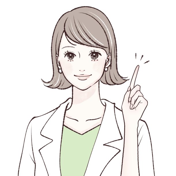 女医生、白大褂、美容师、顾问、研究员、医生、医生、专家、整容外科、整形外科、美容医学、医生、美容研究生院、注册营养师、营养师、医生、女插画席图片下载