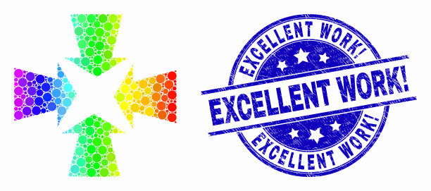 光谱虚线收缩箭头图标和图片下载