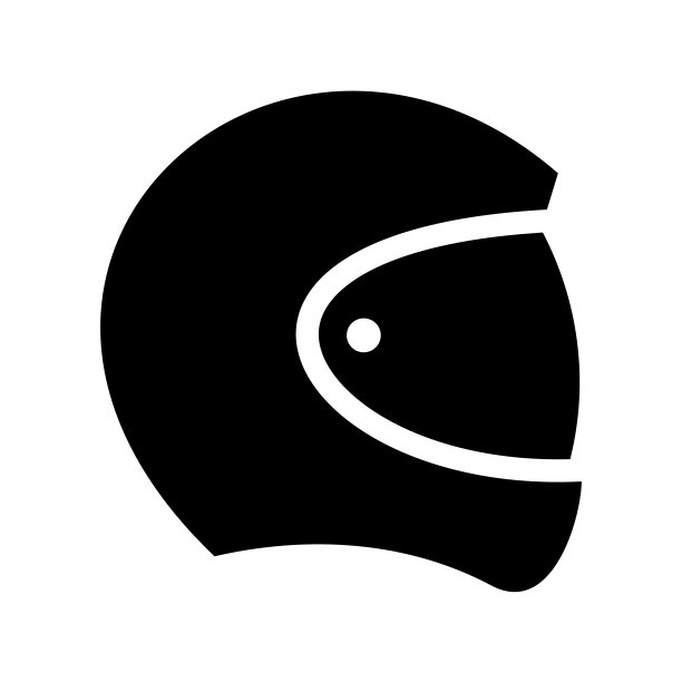 插入摩托车安全单色图标图片下载