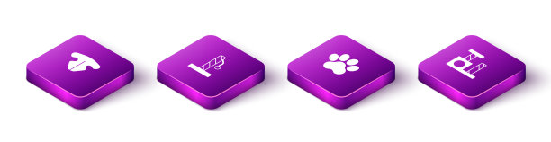 设置等距猫鼻子抓爪印图片下载