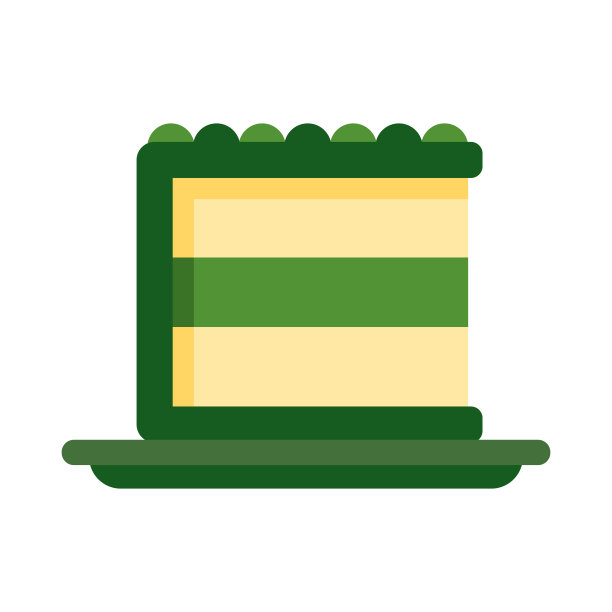 透明背景上的蛋糕图标图片下载