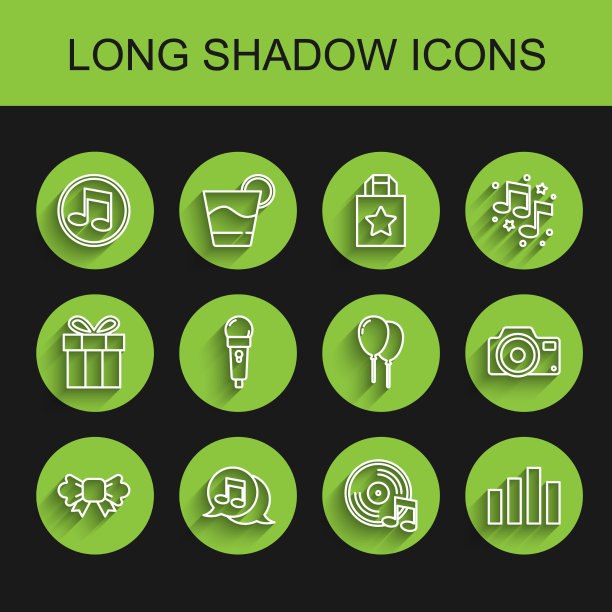 设线领结音符在语音泡图片下载