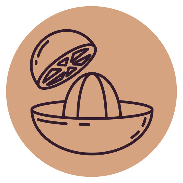 手榨汁机-瘦线早餐图标图片下载