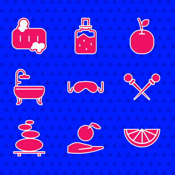 设置眼部睡眠面膜苹果在手柑橘类水果图片下载