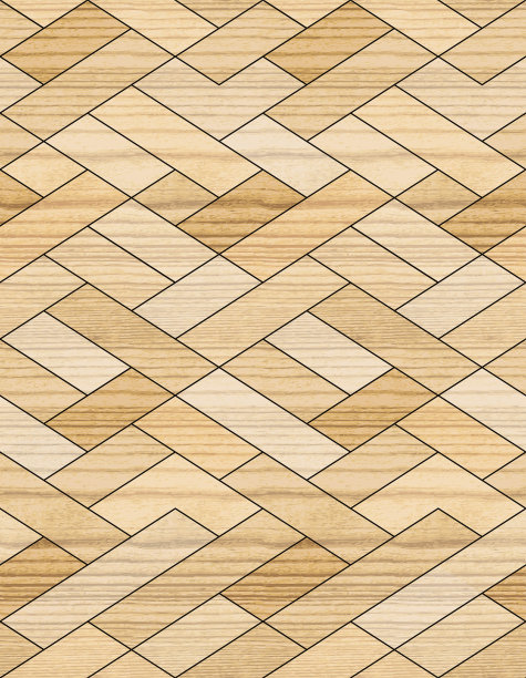 无缝木纹理拼花模式图片下载