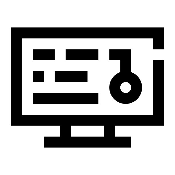 访问图标。互联网技术概念。线性风格图标图片下载