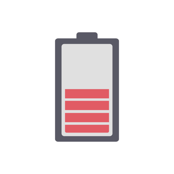 电池图标设计矢量模板图片下载