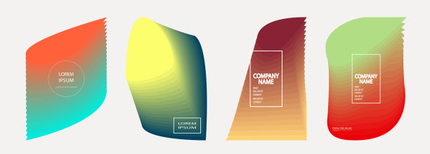 现代平面设计横幅集。抽象复古的90年代风格，柔和的霓虹色彩。最小潮流的背景收集的故事，社交媒体，邮政，排版，海报，传单，聚会，演讲，卡片图片下载