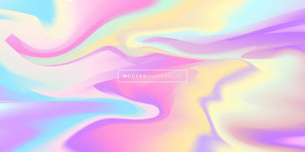 波动梯度，模糊散焦彩色背景图片下载