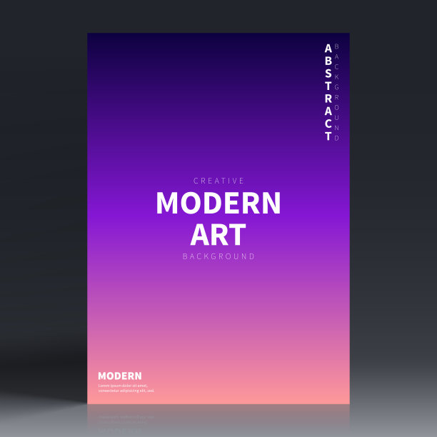 宣传册模板排版，紫色封面设计，企业年报，传单，杂志图片下载