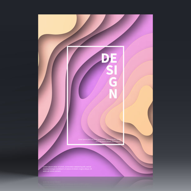 宣传册模板布局，粉色封面设计，企业年度报告，传单，杂志图片下载