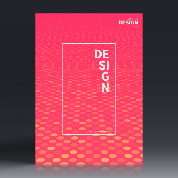 宣传册模板排版，红色封面设计，企业年报，传单，杂志图片下载