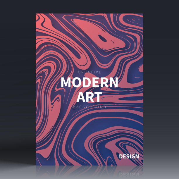 宣传册模板排版，紫色封面设计，企业年报，传单，杂志图片下载