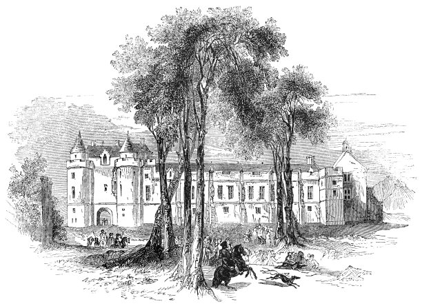 福克兰宫，福克兰，法夫，苏格兰，17世纪图片下载