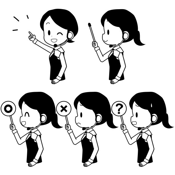 带有指针等的女操作符图片下载