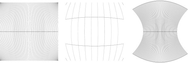 一组变形变形的网格网格弯曲图片下载