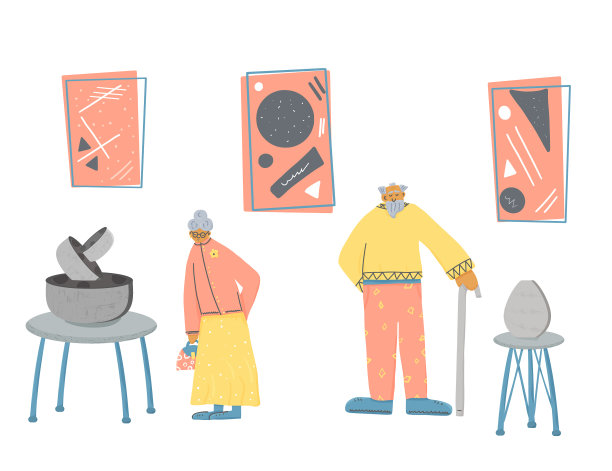 将老年人隔离图片下载