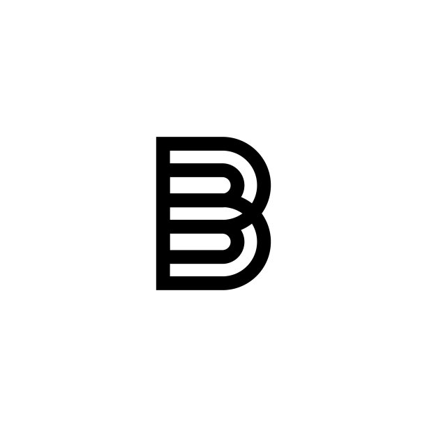 B字母标志图片下载