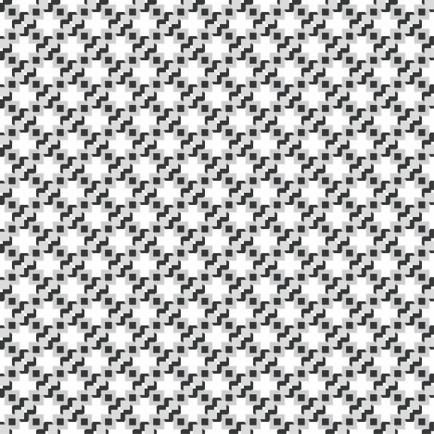 抽象无缝背景图案-像素化-灰色壁纸黑白矢量插图图片下载