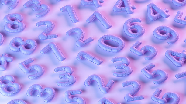 随机数气球，回到学校背景，霓虹灯照明图片下载