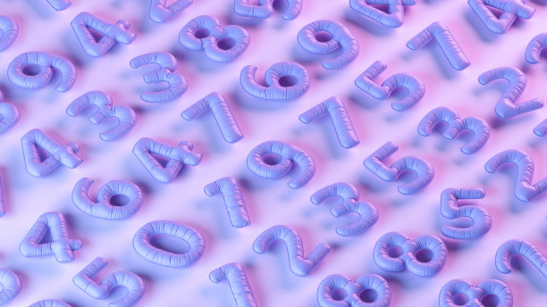 随机数气球，回到学校背景，霓虹灯照明图片下载