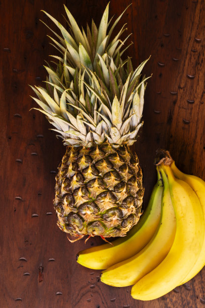 香蕉菠萝图片下载