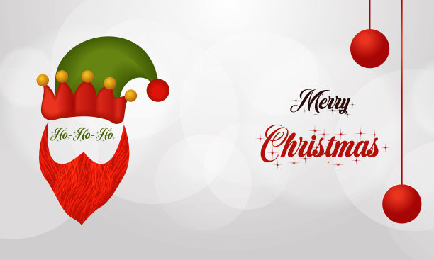 圣诞老人背景快乐图片下载