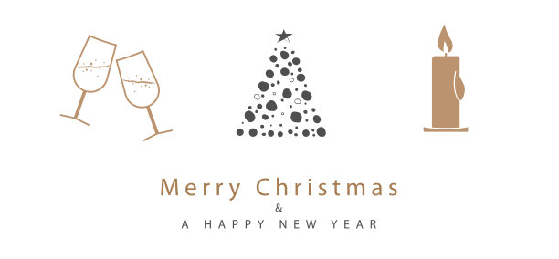 圣诞矢量插图贺卡图片下载