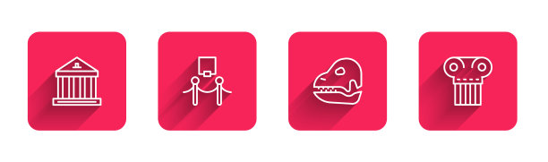 设行博物馆建筑图片和绳障图片下载