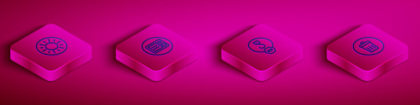 集等距线太阳微波炉工业图片下载