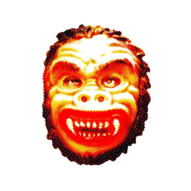 猿露出牙齿图片下载