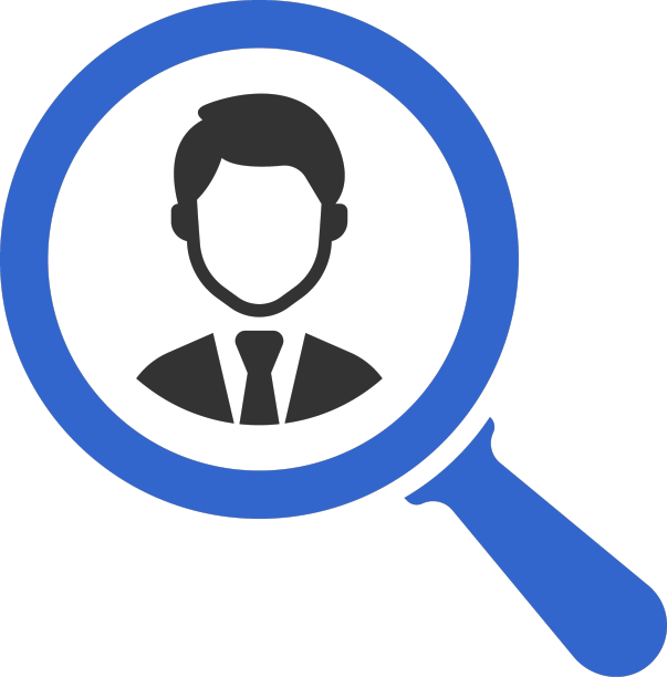 男子搜索图标设计图片下载