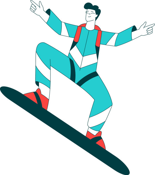 空中运动与男子性格的天空冲浪在船上图片下载