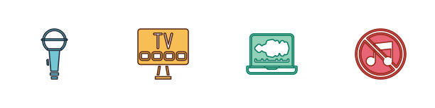 设置麦克风、智能电视音响或录音机图片下载