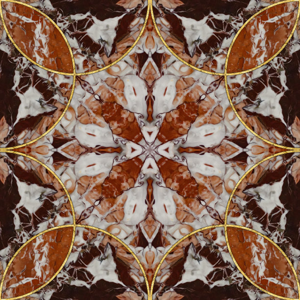 瓷砖图案。少数民族饰品。东方无缝花纹。彩色玻璃风格的插图。几何透空式。装饰艺术。用于墙纸，t恤，亚麻布或包装，纺织品印刷图片下载