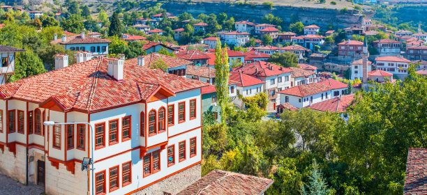 土耳其Safranbolu的传统奥斯曼房屋图片下载