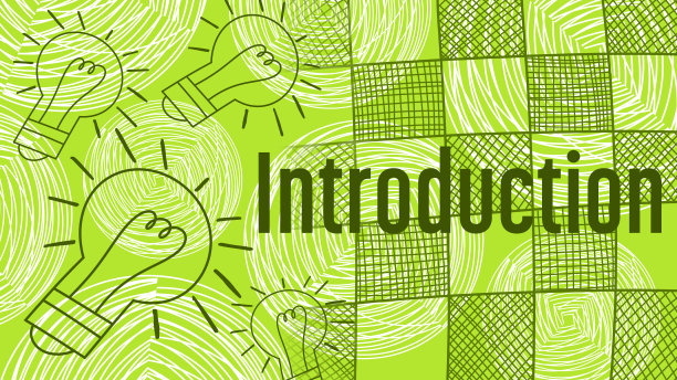 介绍绿色灯泡草图纹理检查文本图片下载